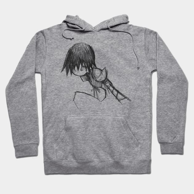 Kanbaru Suruga (Bakemonogatari) "Ending" Hoodie by Kamishirts